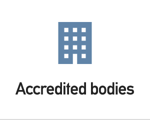 Accredited bodies